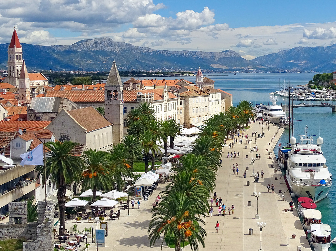 Historické centrum přístavu Trogir je součástí seznamu UNESCO
