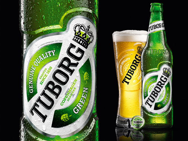 Světoznámá značka piva Tuborg
