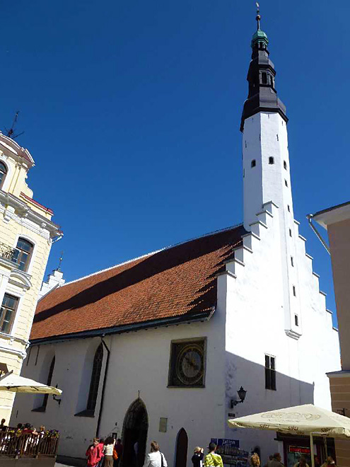 Kostel svatého Ducha má nejstarší zvonici v Estonsku