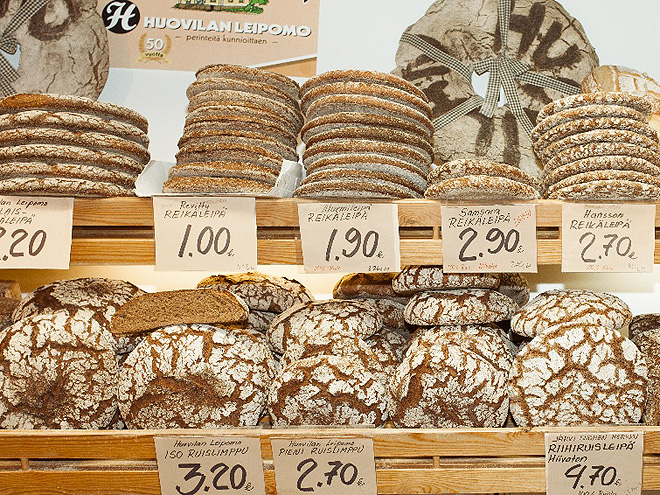 Finský žitný chleba