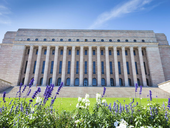 Budova finského parlamentu