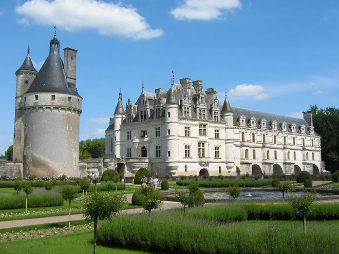 Chenonceaux - zámek na Loiře