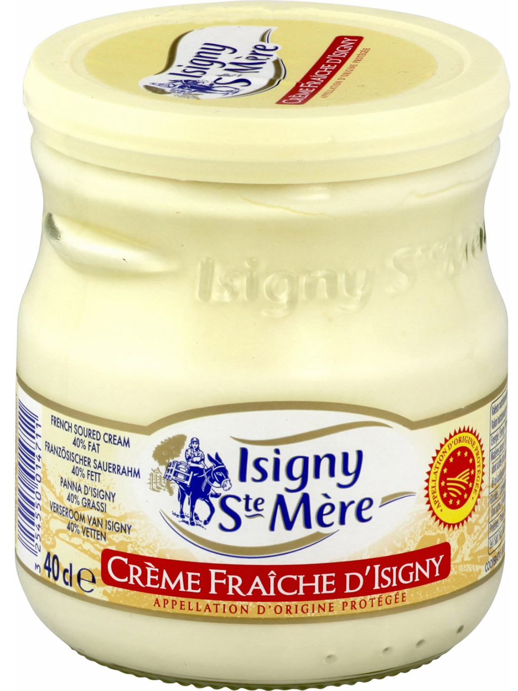 Crème fraîche, krémovější a méně kyselá verze zakysané smetany