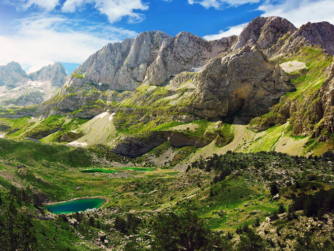 Více jak polovinu území Albánie tvoří hory