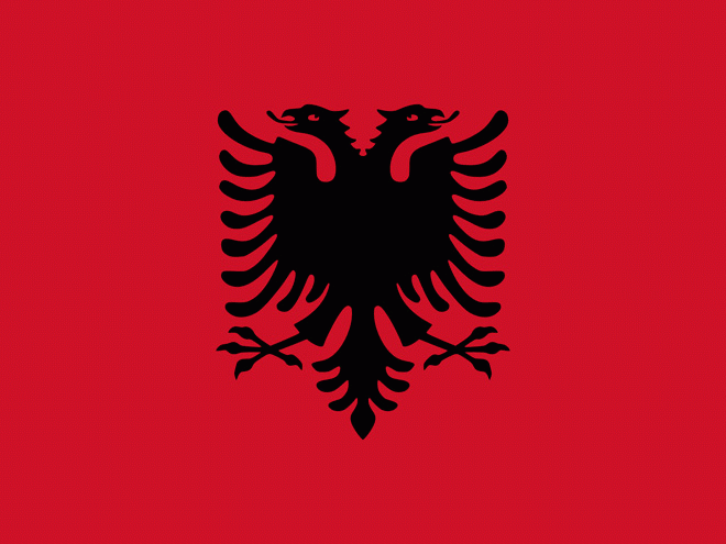 Vlajka Albánie