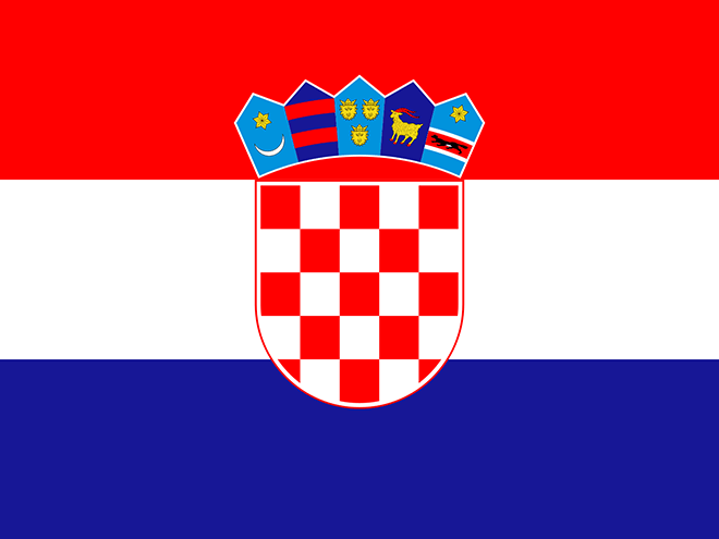 Vlajka Chorvatska