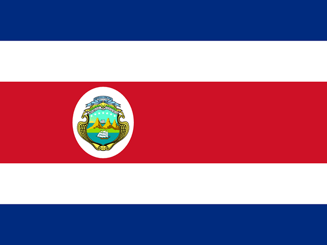 Vlajka Kostariky