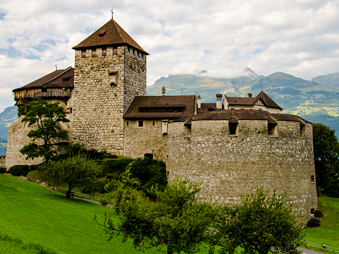 Knížecí zámek Schloss Vaduz