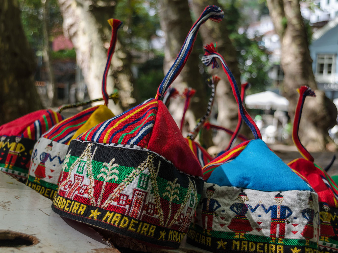 Madeirská čepička, která bývala součástí typického kroje