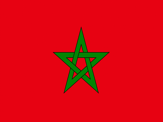 Vlajka Maroka