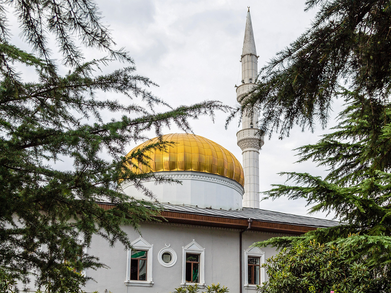 Jediná zbývající mešita ve městě Batumi