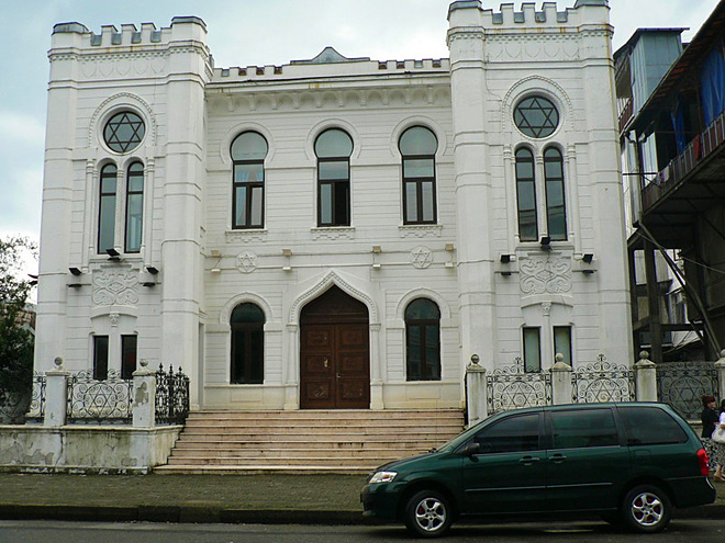 Nově zařízená a znovu otevřená synagoga v Batumi