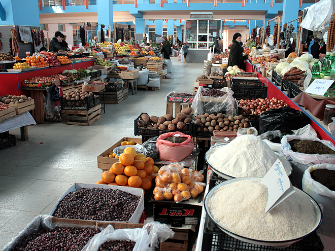 Krytý trh v Ozurgeti