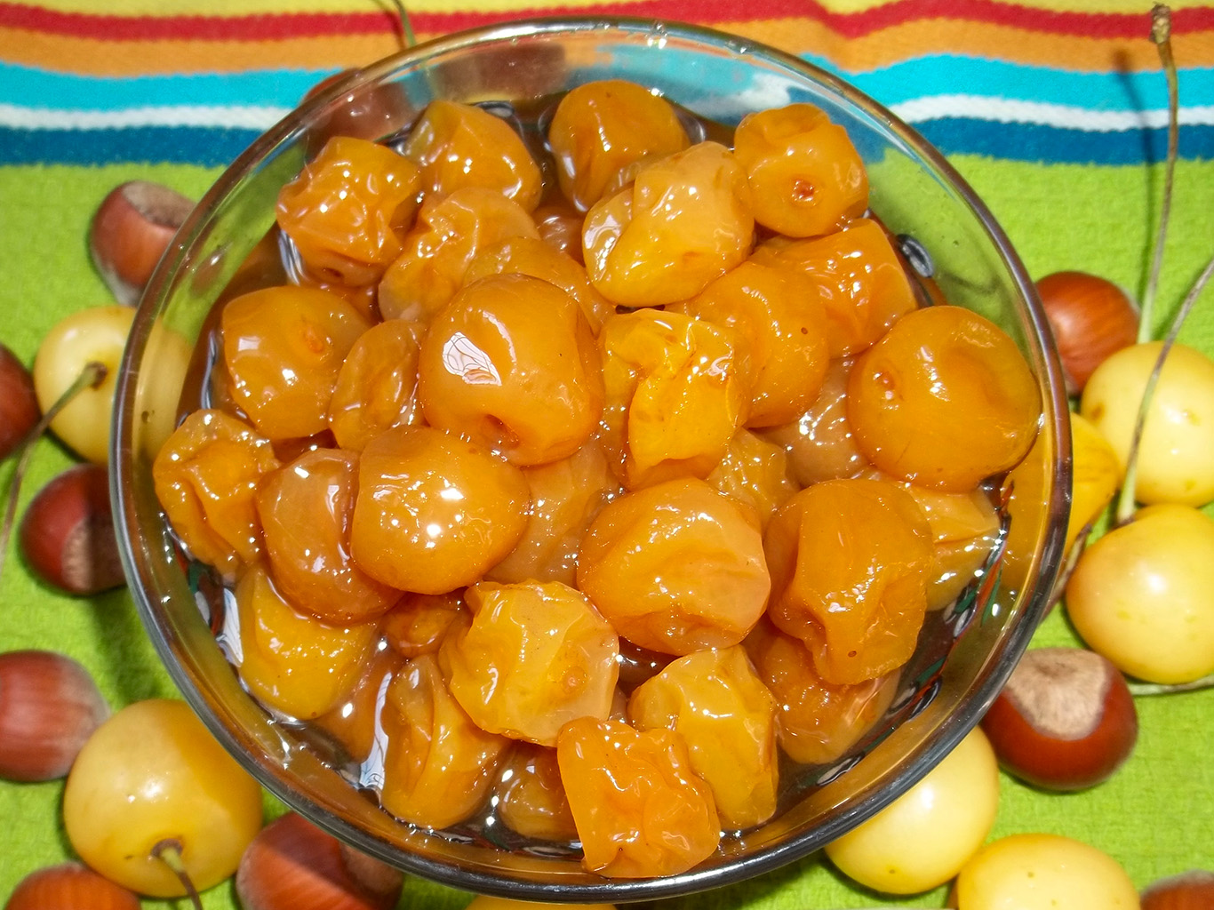 Muraba podobná džemu se připravuje z ovoce, cukru a koření