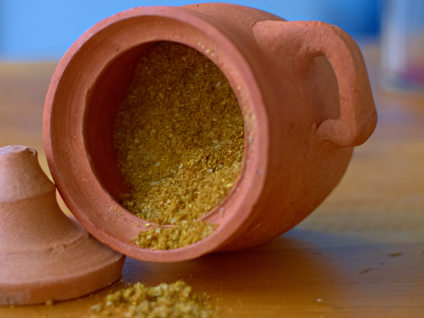 Ve svanetské soli najdeme koriandr, česnek, pískavici, papriku, měsíček, kopr