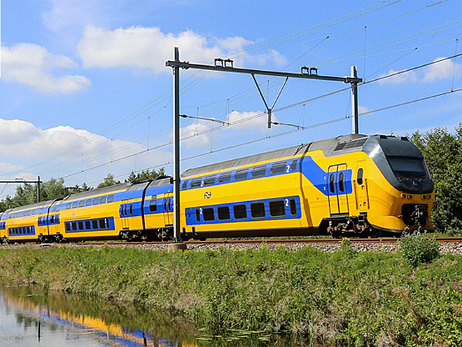 Vlak společnosti Nederlandse spoorwegen