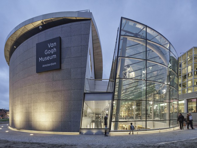 Nová budova muzea Vincenta van Gogha