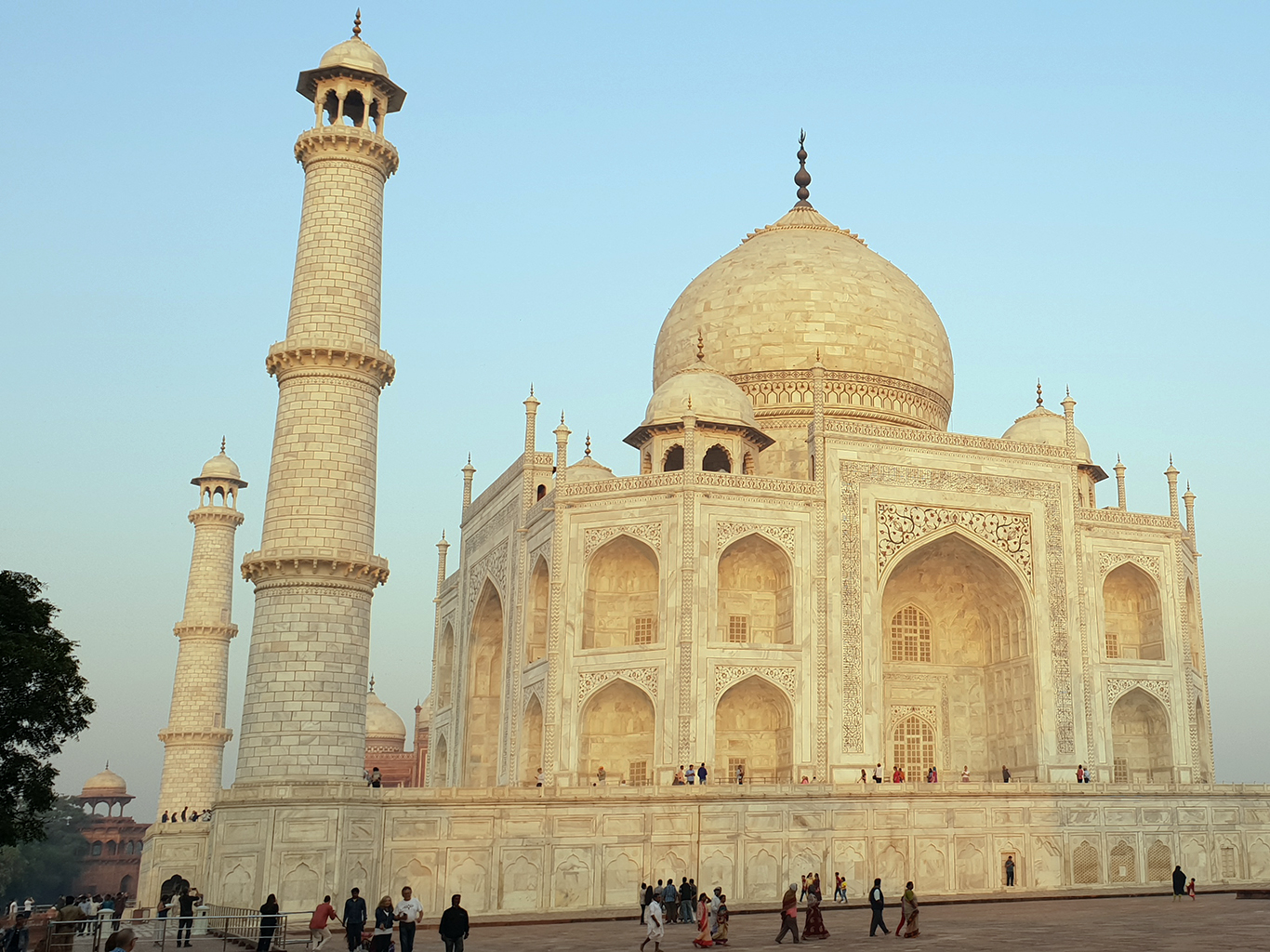 Město Ágra je známé především díky mauzoleu Tádž Mahal