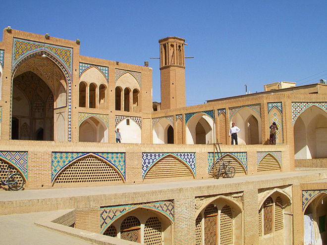 Páteční mešita ve městě Kášán