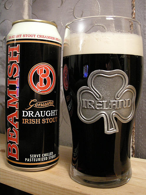 Další oblíbené irské pivo - Beamish