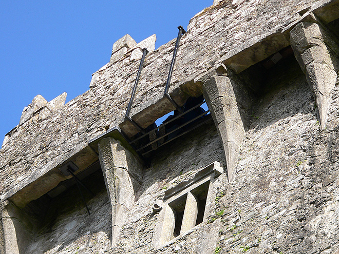 Kámen výřečnosti na hradu v Blarney