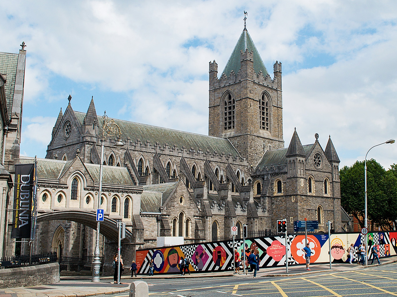 Christchurch Cathedral - jedna ze dvou protestantských katedrál v Dublinu