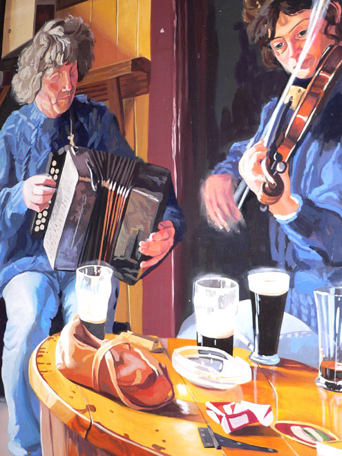 Hráči tradiční irské hudby
