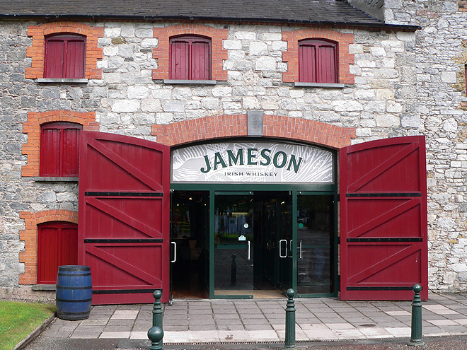 Palírna whiskey Jameson založená roku 1780