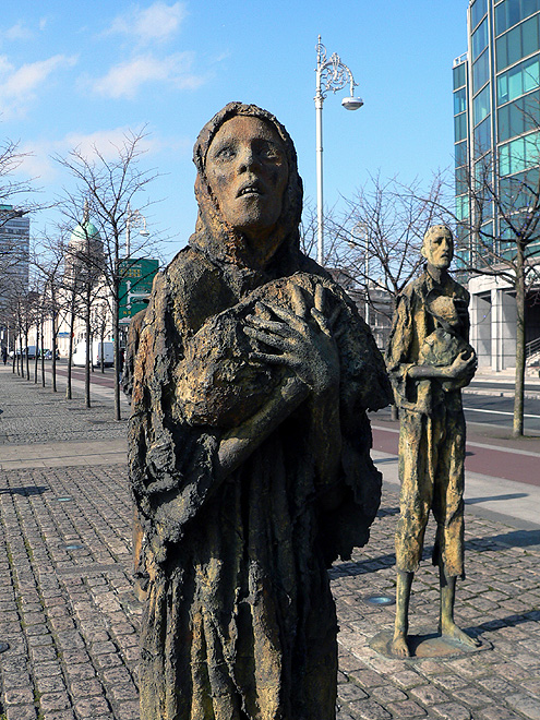Památka obětem Velkého irského hladomoru