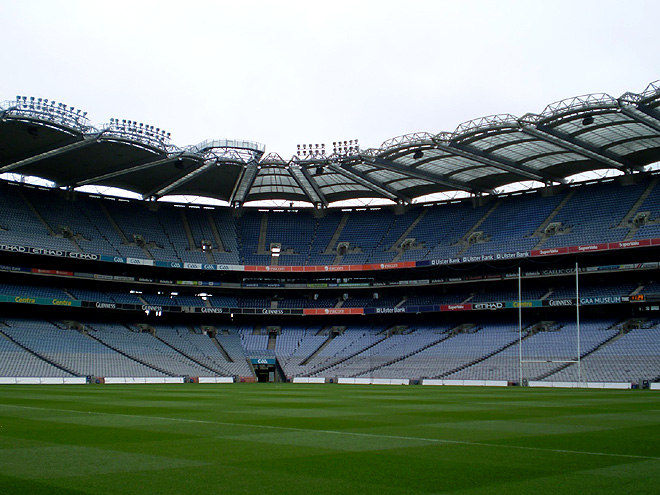 Sportovní stadion Croke Park v Dublinu