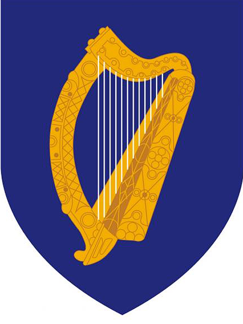 Irsko je jediným státem, který ma za státní znak hudební nástroj