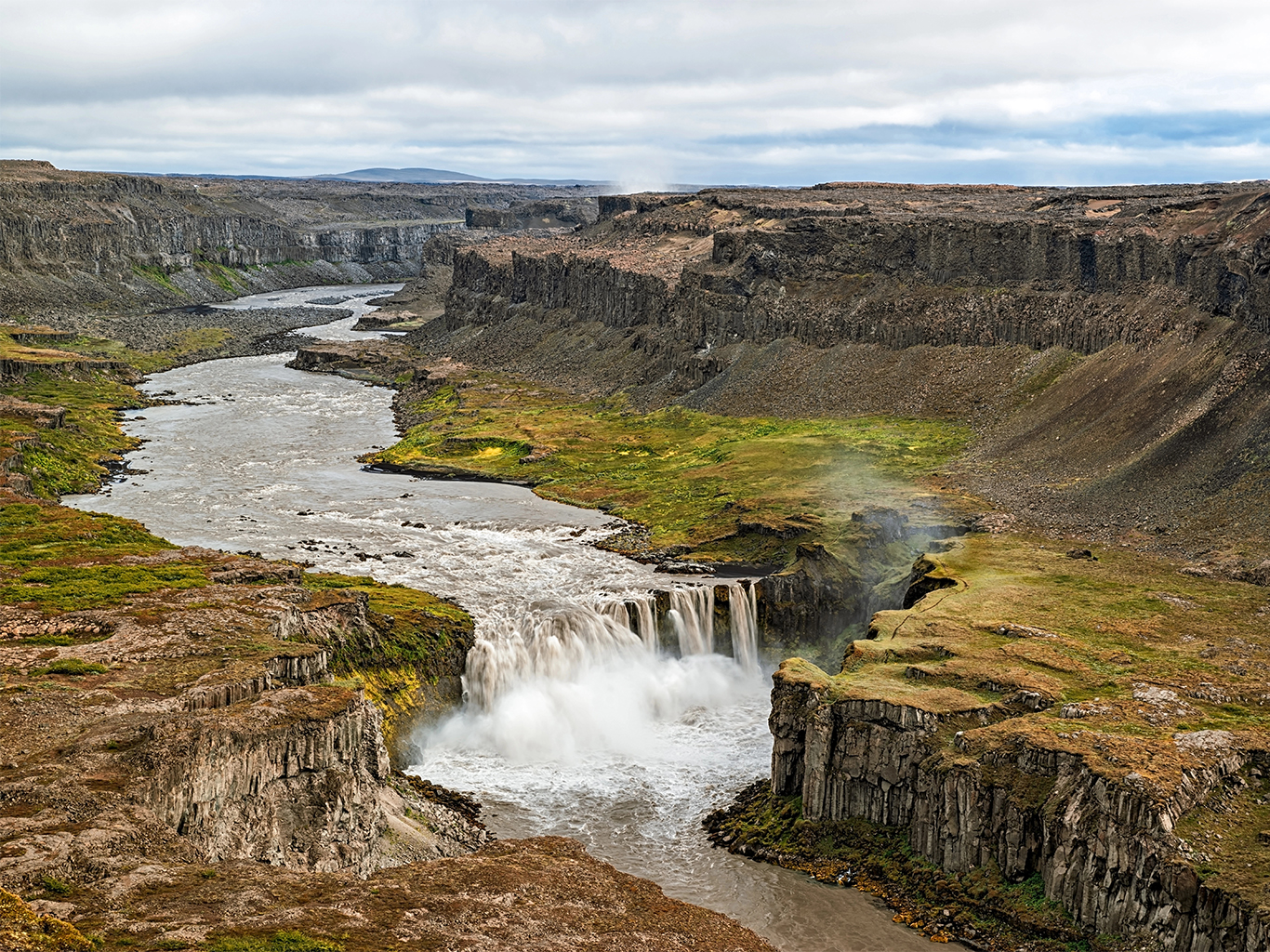 Jökulsárgljúfur je součástí NP Vatnajökull