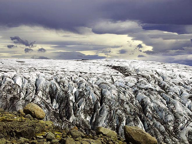 Největší evropský ledovec Vatnajökull