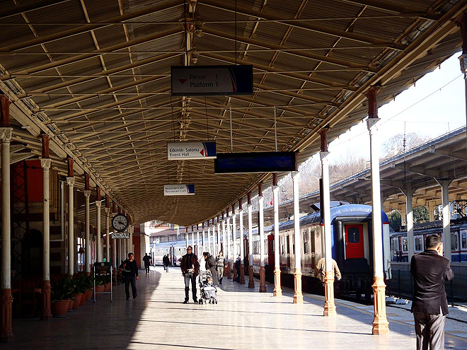 Hlavní evropské vlakové nádraží Şirkeçi