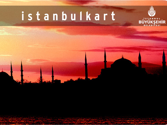 Univerzální Istanbulkart lze použít na placení veškeré hromadné dopravy