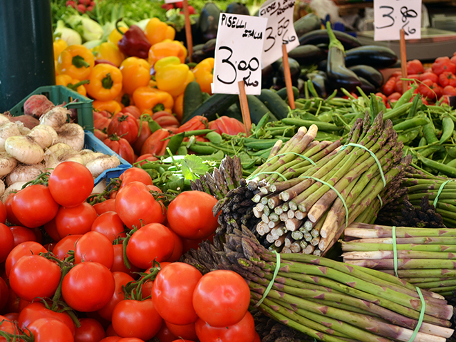 Zeleninový trh v Benátkách