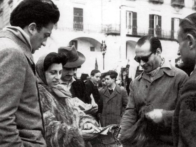 Anna Magnani, Roberto Rossellini a Federico Fellini