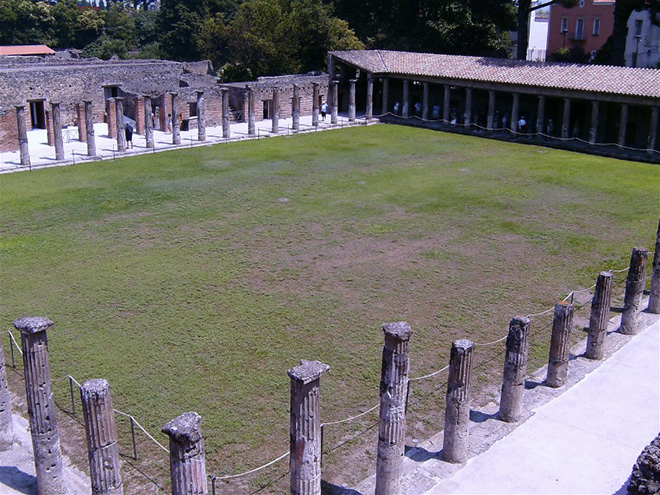 Velká Palestra v Pompejích