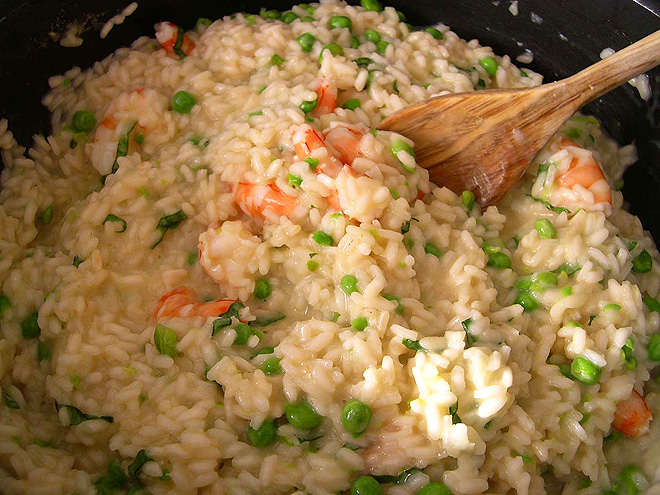 Risotto – klasické italské jídlo založené na rýži