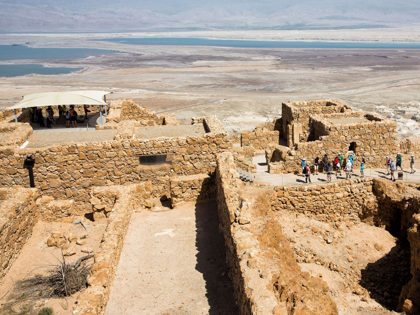 Pozůstatky pevnosti Masada jsou od roku 2001 zapsány na Seznam UNESCO