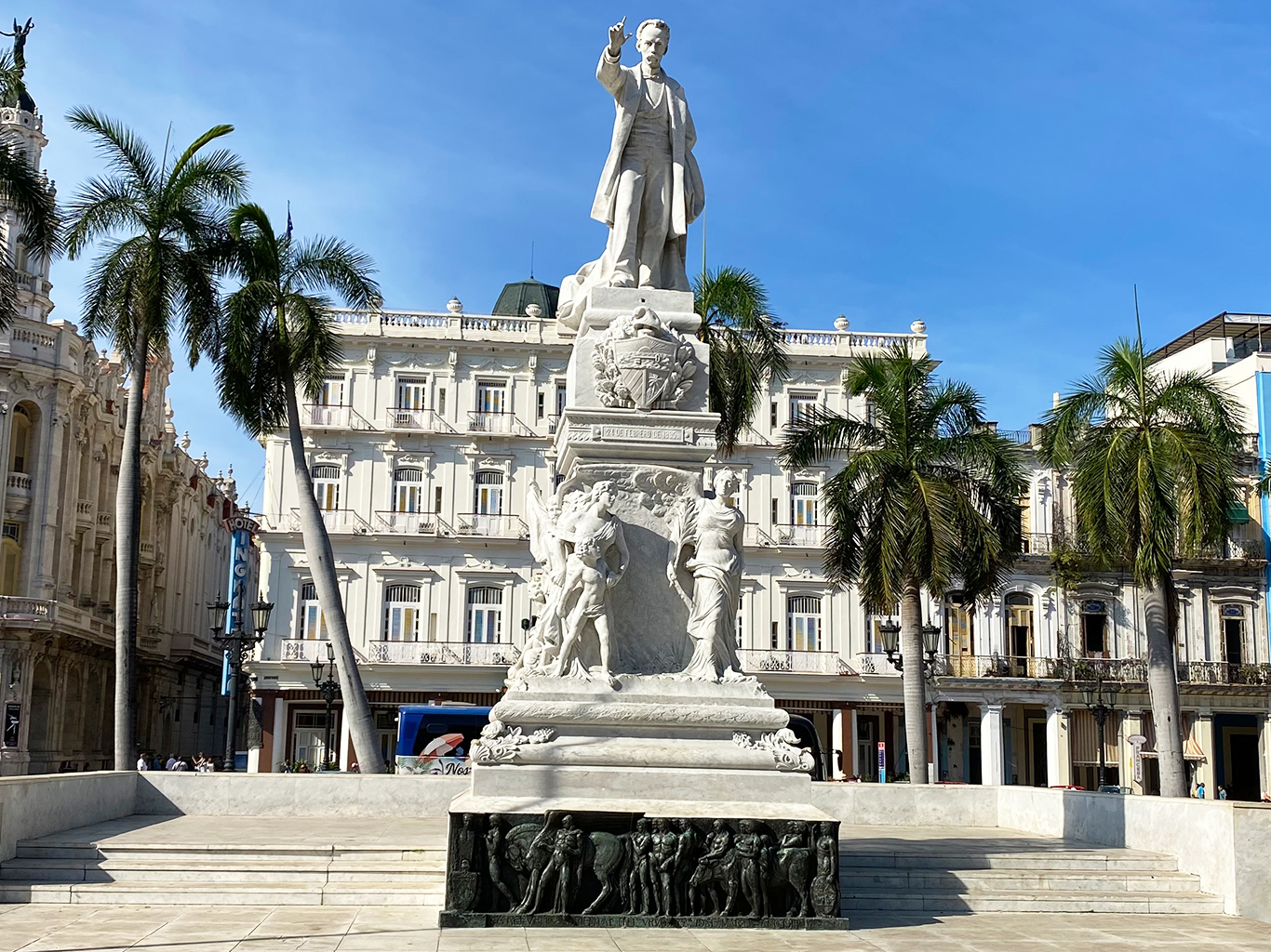 Socha José Martího v Havaně