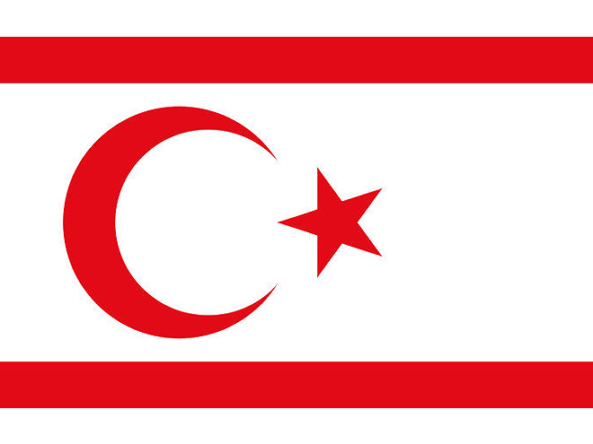 Vlajka Severokyperské turecké republiky