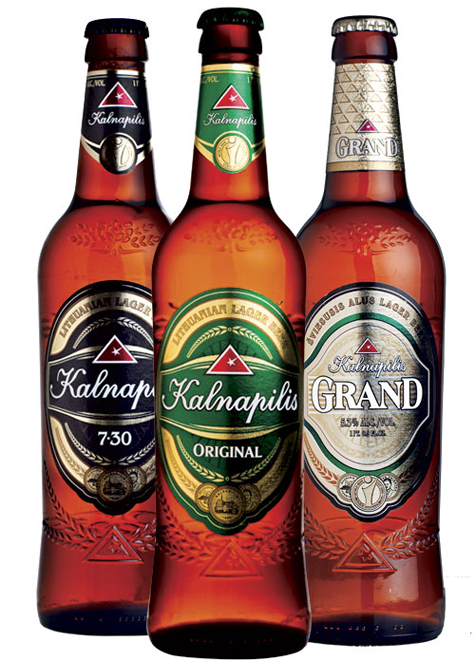 Velmi rozšířenou značkou piva je Kalnapilis