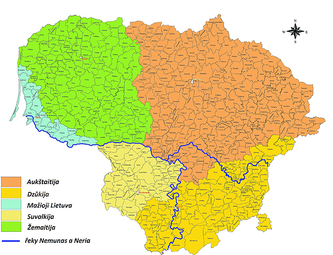 Etnografické regiony Litvy