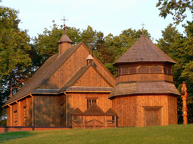 Kostel Sv. Jozefa je považovaný za nejstarší dochovaný dřevěný kostel v Litvě