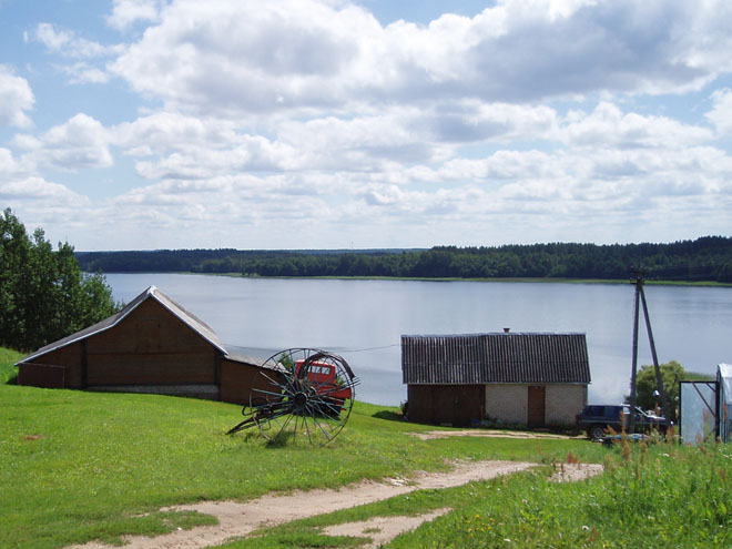 Jezero v národním parku Aukštaitija