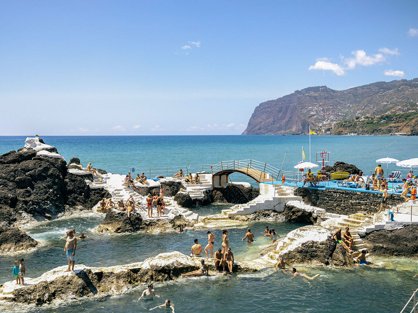 Vulkanické bazény Doca do Cavacas ve Funchalu