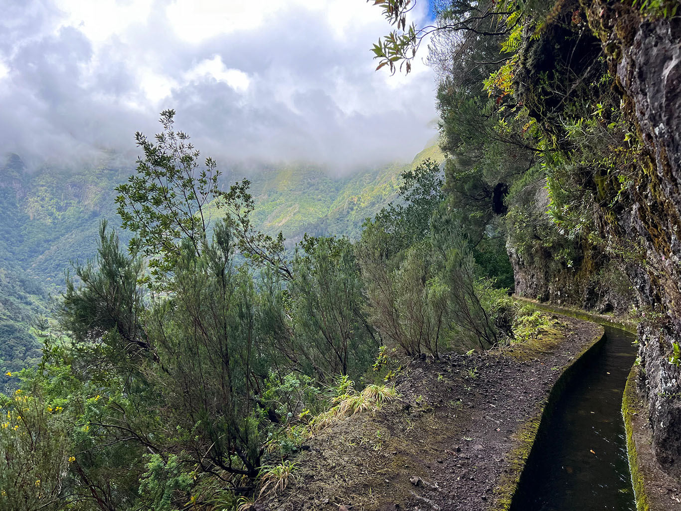 Madeira je protkaná sítí zavlažovacích kanálků známých jako levády