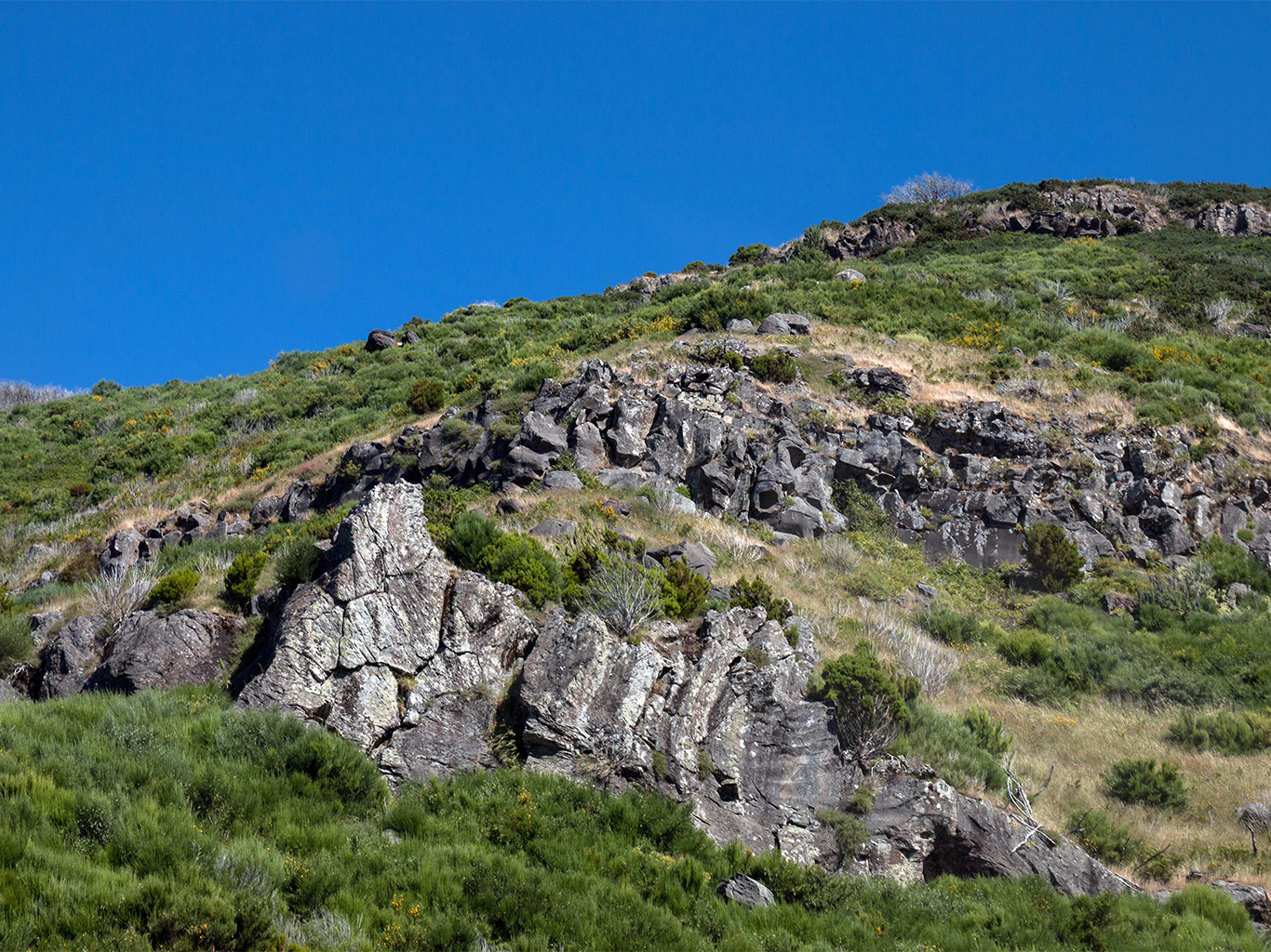 Krajina na náhorní plošině Paul da Serra 