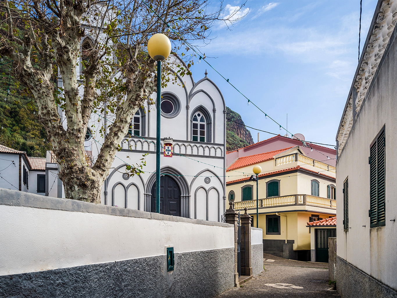 Kostel ve starém městě Paul do Mar